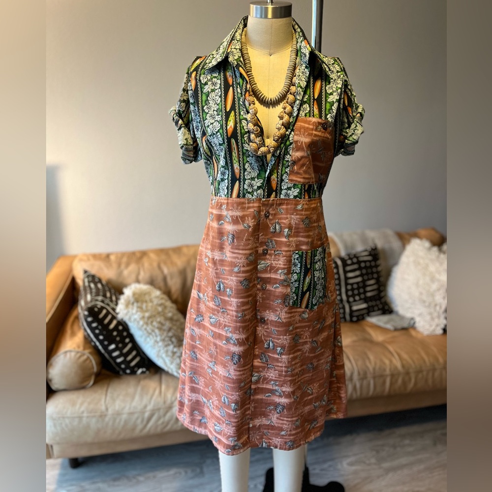 Hawaii Dreamin’ Shirt Dress Medium